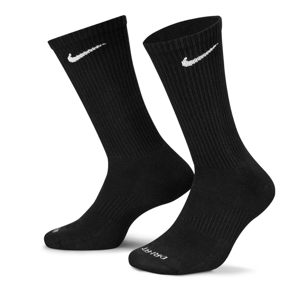 Nike Men's Black Dri-FIT Crew Socks